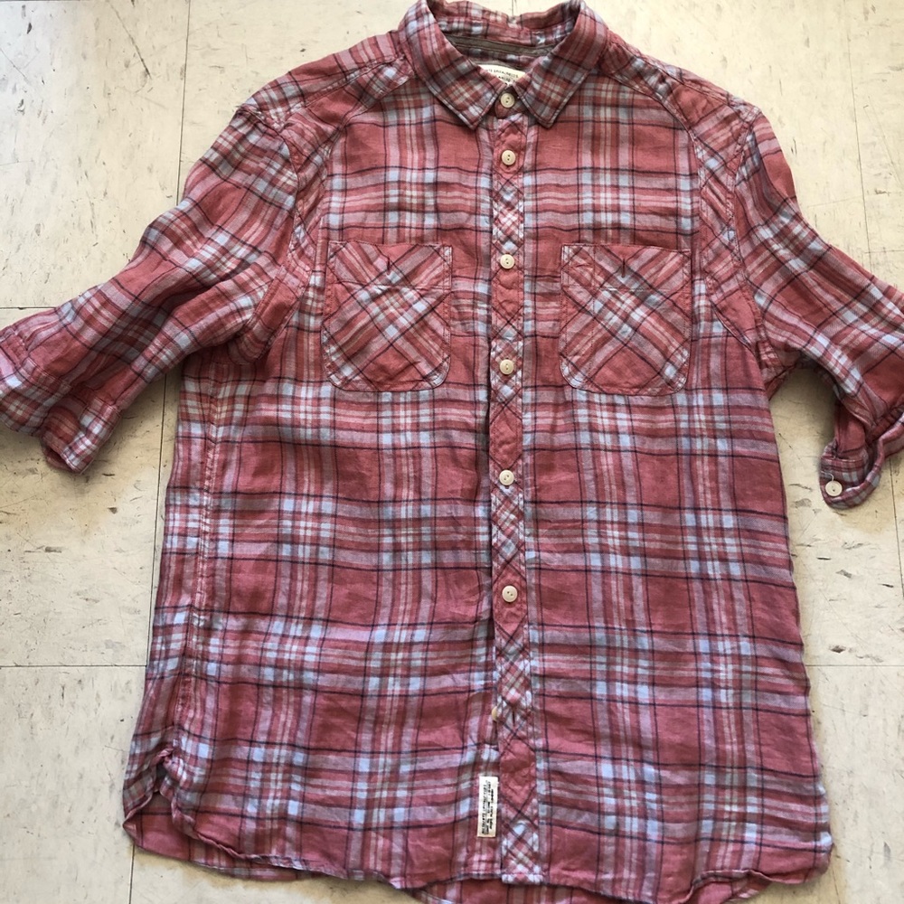 All Saints Button Short Sleeve